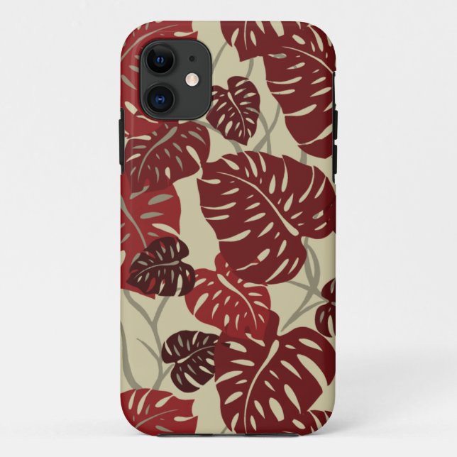 Cliff Hanger Hawaiian Leaf  iPhone 5 Hülle (Rückseite)