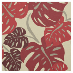 Cliff Hanger Hawaiian Monstera Blatt Stoff