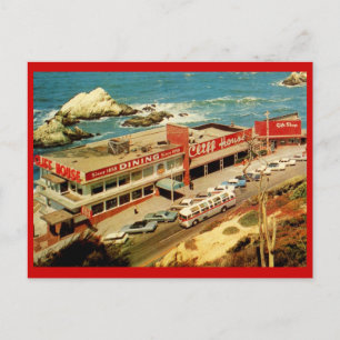 Cliff House, San Francisco, CA Vintage Postkarte
