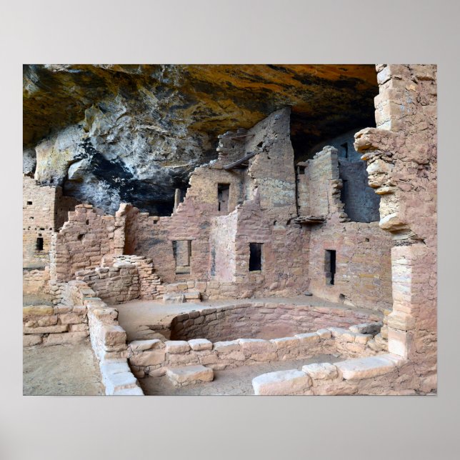 Cliff Palace, Mesa Verde National Park, Colorado Poster (Vorne)