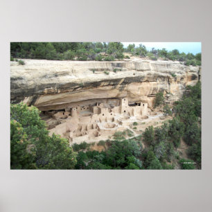 Cliff Palace Wide View Poster