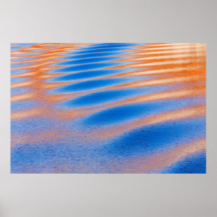 Cliff Reflektion im Powell-See   Glen Canyon, UT Poster