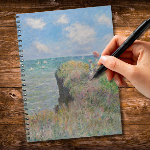 Cliff Walk bei Pourville Monet Notizblock