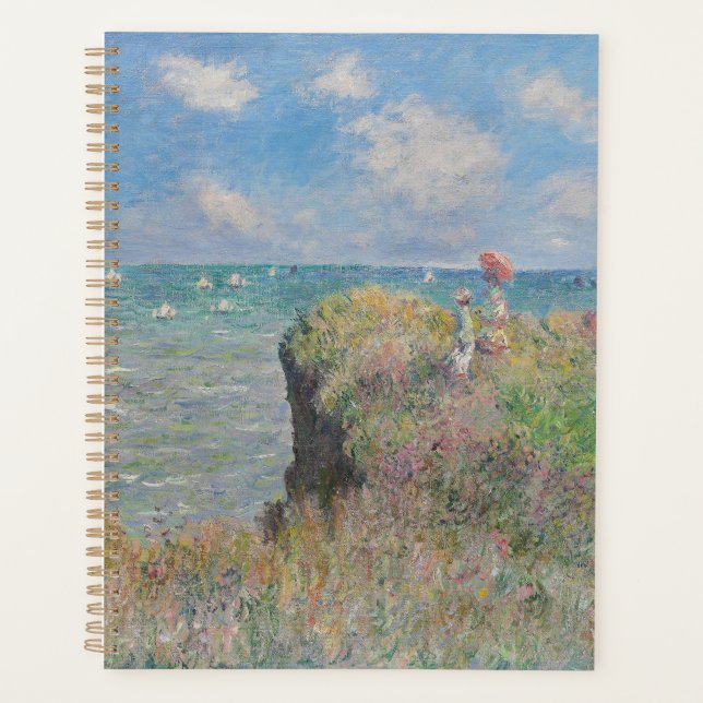 Cliff Walk bei Pourville Monet Planer (Vorderseite)