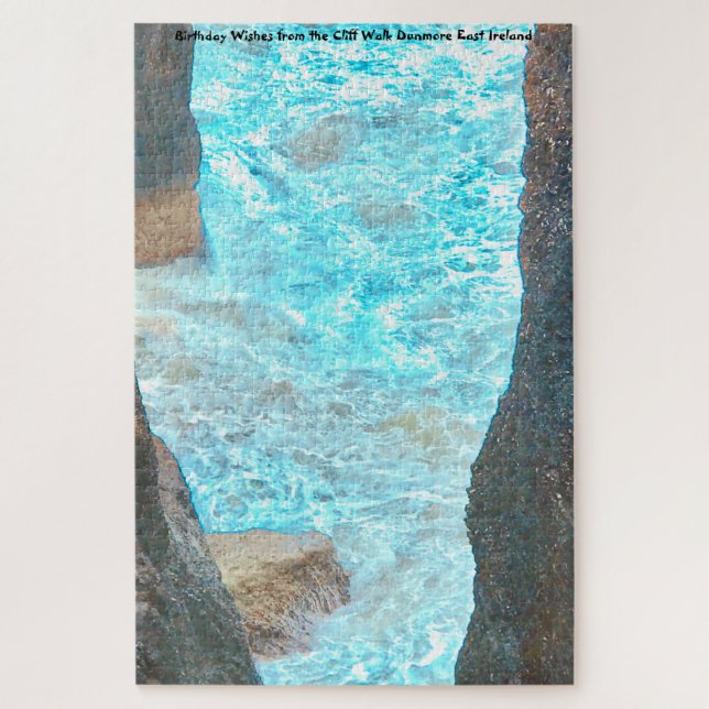 Cliff Walk Dunmore East Waterford Irland. Jigsaw Puzzle (Vertikal)