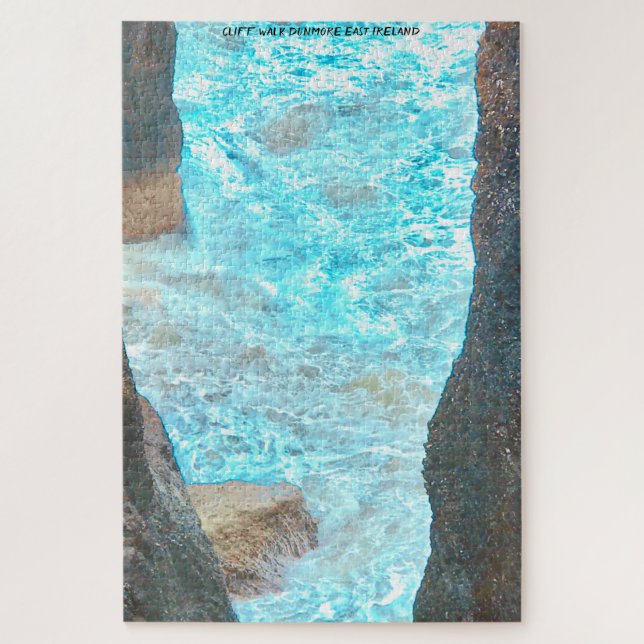 Cliff Walk Dunmore East Waterford Irland. Jigsaw Puzzle (Vertikal)