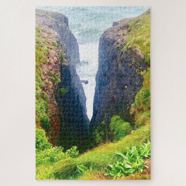 Cliff Walk Dunmore East Waterford Irland. Puzzle (Vertikal)