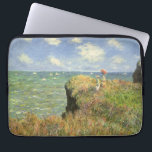 Cliff Walk in Pourville von Claude Monet Laptopschutzhülle<br><div class="desc">Cliff Walk at Pourville (1882) von Claude Monet ist ein Vintager Impressionismus, ein schönes nautisches Gemälde. Eine Landschaft mit zwei Frauen, die auf einer felsigen Seeklippe stehend sind. Die Damen tragen Sonnenschirme und überblicken die Wellen des Ozeans an einem sonnigen Sommertag. Über den Künstler: Claude Monet (1840-1926) war Gründer der...</div>