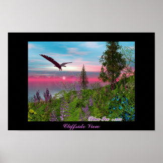 Cliffansicht Poster