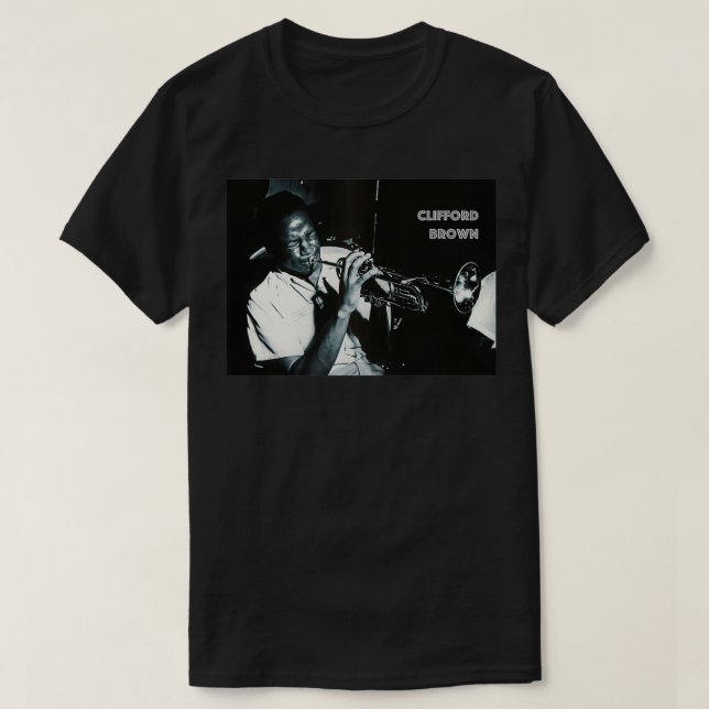 Clifford Brown T-Shirt (Design vorne)