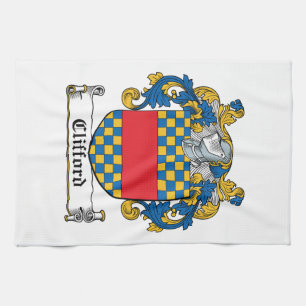 Clifford Familienwappen Küchentuch