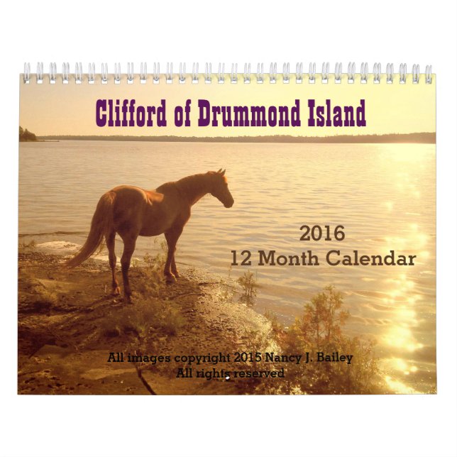 "Clifford Kalenders des Drummond Insel-" 2018 Kalender (Titelbild)