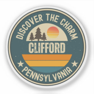 Clifford, Pennsylvania Aufkleber