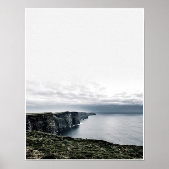 Cliffs of Moher, Ireland Travel Fotograhy Poster (Vorne)