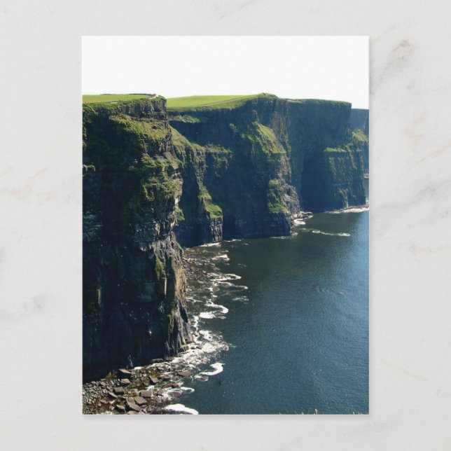 Cliffs of Moher Landkreis Clare Ireland Postkarte (Vorderseite)