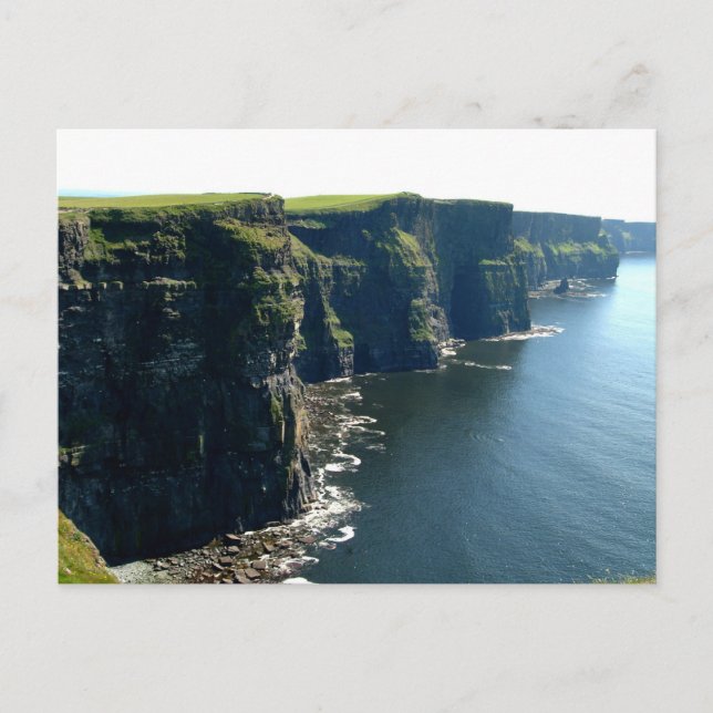 Cliffs of Moher Landkreis Clare Ireland Postkarte (Vorderseite)