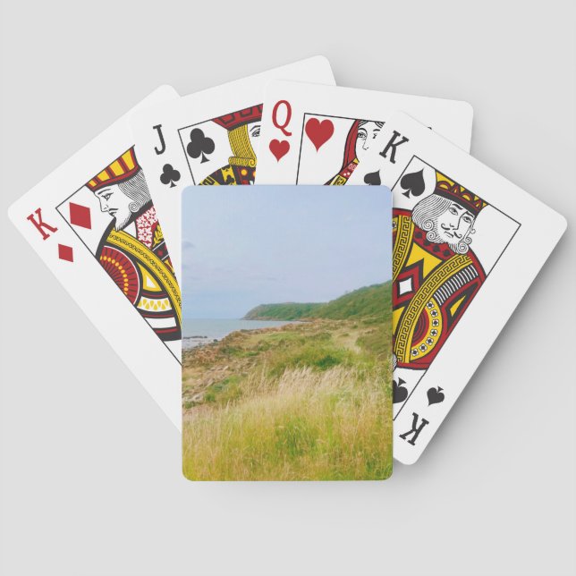 Cliffs of Skåne  - Southern Sweden Spielkarten (Rückseite)
