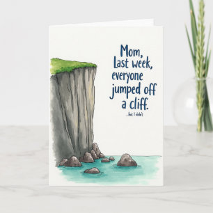 Cliffside-Mom-Auswahlkarte Karte