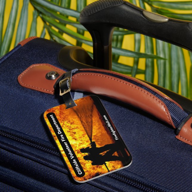 Cliffside Volunteer Fire Department Gepäckanhänger (Vorderseite Insitu 1)