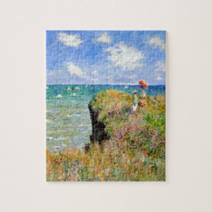 Clifftop Weg bei Pourville - Claude Monet Puzzle