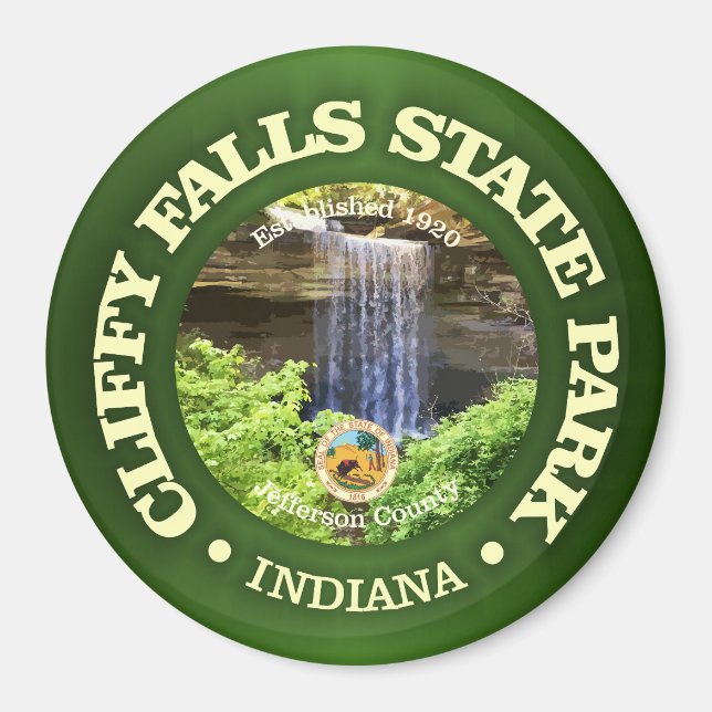 Cliffy Falls SP Magnet (Vorne)