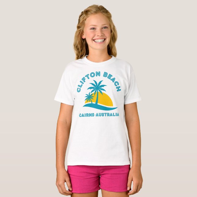 CLIFTON BEACH CAIRNS AUSTRALIA T-Shirt (Vorne ganz)