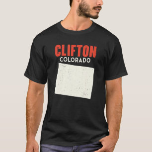 Clifton Colorado USA Staat America Travel Colorado T-Shirt
