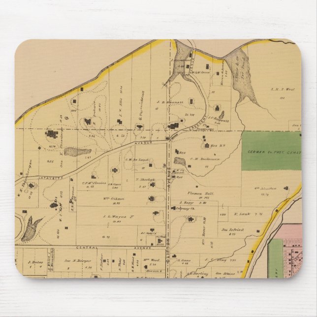 Clifton, Ohio Mousepad (Vorne)