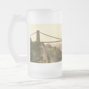 Clifton Suspension Bridge II, Bristol, England Mattglas Bierglas