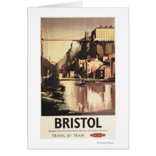 Clifton Suspension Bridge und Boote