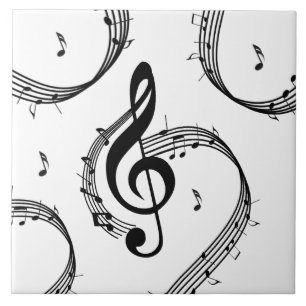 Climactic G Clef Keramik Tile Fliese