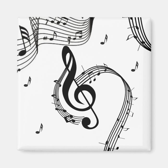 Climactic G Clef Magnet (Vorne)