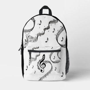 Climactic G Clef Music Bedruckter Rucksack