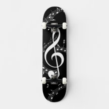 Climactic G Clef Music Black