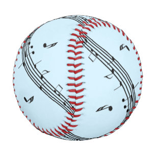 Climactic G Clef Music Blue Baseball