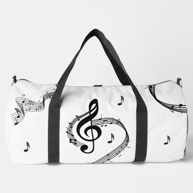 Climactic G Clef Music Duffle Bag (Vorderseite)