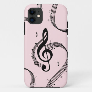 Climactic G Clef Music Pink Case-Mate iPhone Hülle