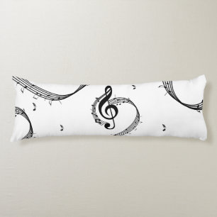 Climactic G Clef Music Seitenschläferkissen