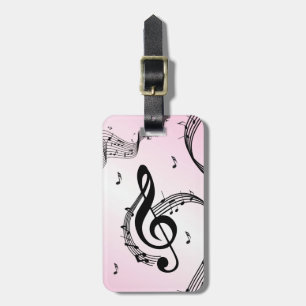 Climactic G Clef Pink Gepäckanhänger