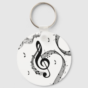 Climactic G Clef Schlüsselanhänger