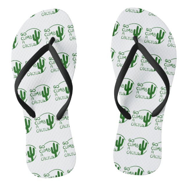 Climb a Cactus Flip Flops (Fußbett)