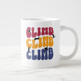 Climb Cats Vintage Color Edition Jumbo-Tasse