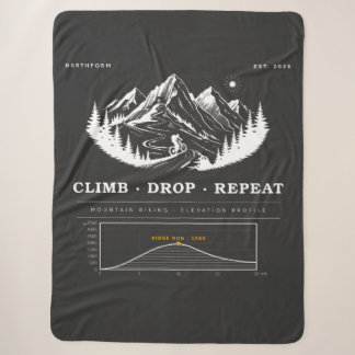 Climb Drop Repeat Mountainbike Tee Sherpadecke