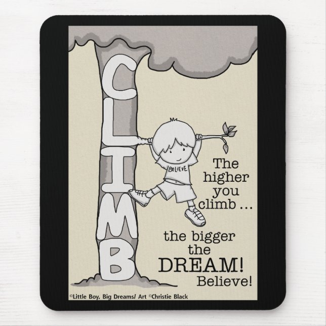 Climb Higher Mousepad (Vorne)