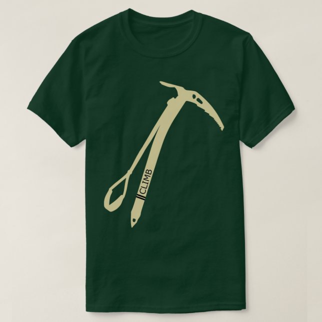 Climb Ice Axe T-Shirt (Design vorne)