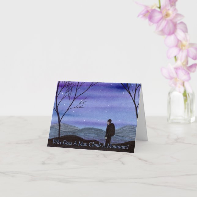 Climber Karte (Orchidee)