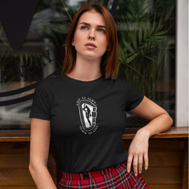 Climber Man Silhouette T-Shirt (Von Creator hochgeladen)