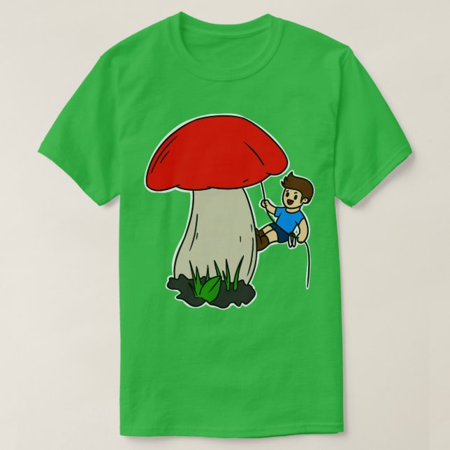 Climber Mushroom T-Shirt (Design vorne)