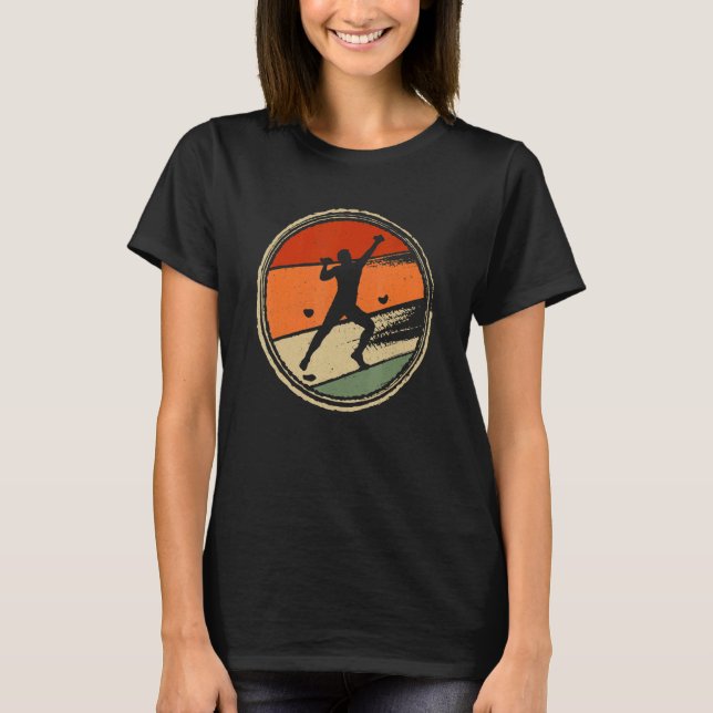Climber Rock Climbing Retro Boulding T-Shirt (Vorderseite)