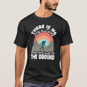 Climber Rock Klettern Kein Leben ohne Bouldering T-Shirt